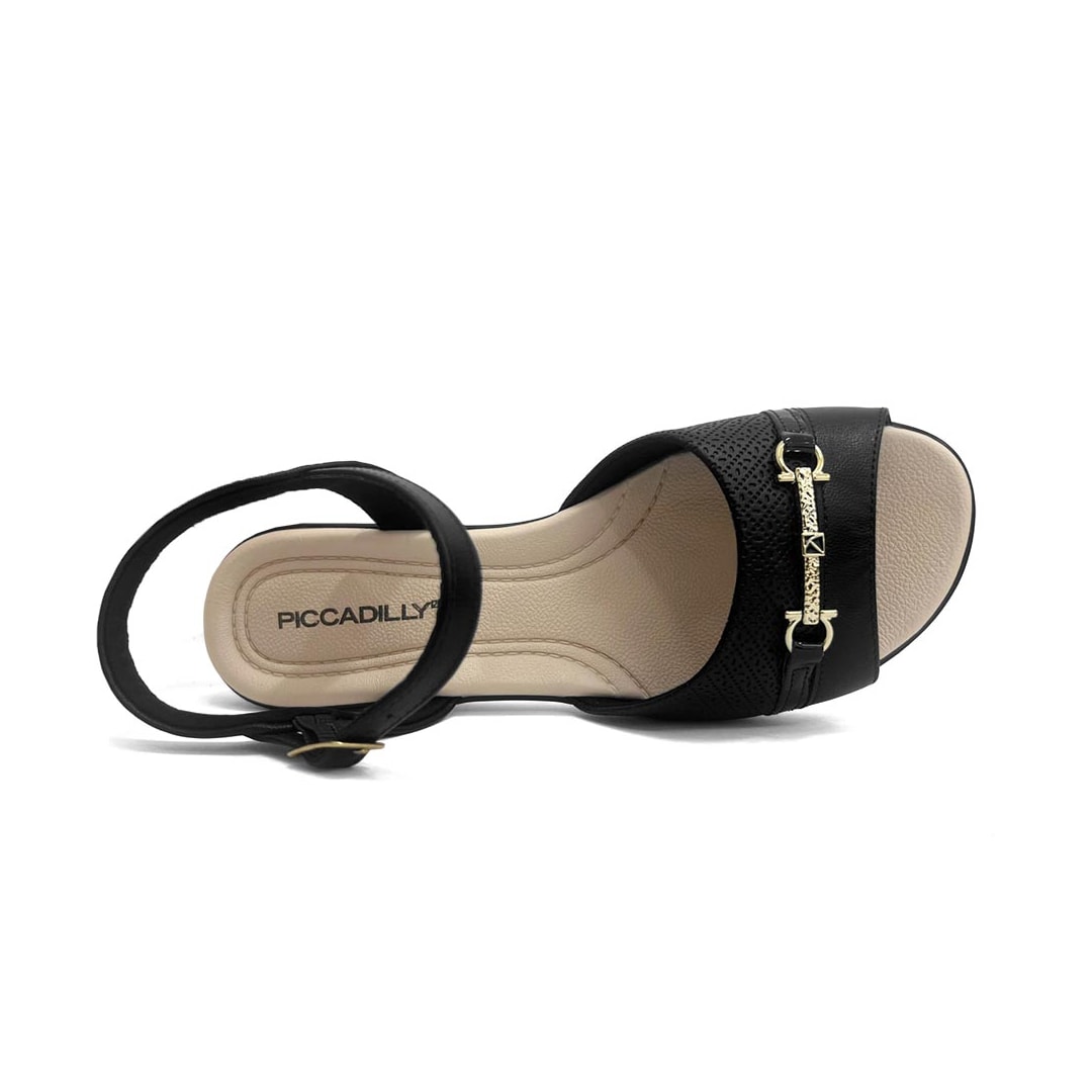 Sandália Piccadilly Conforto 500406 Preto