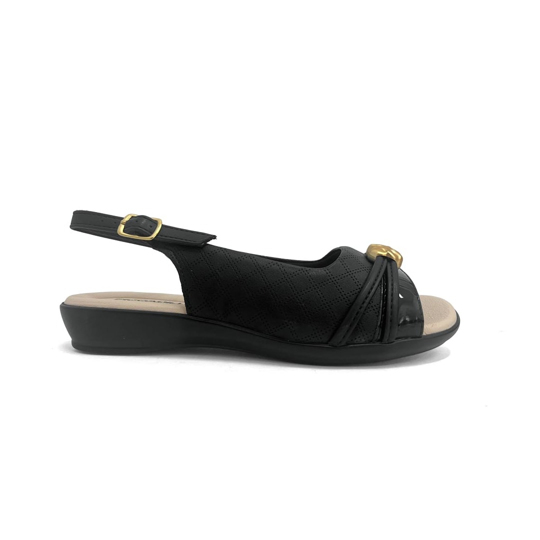 Sandália Piccadilly Conforto 500408 Preto