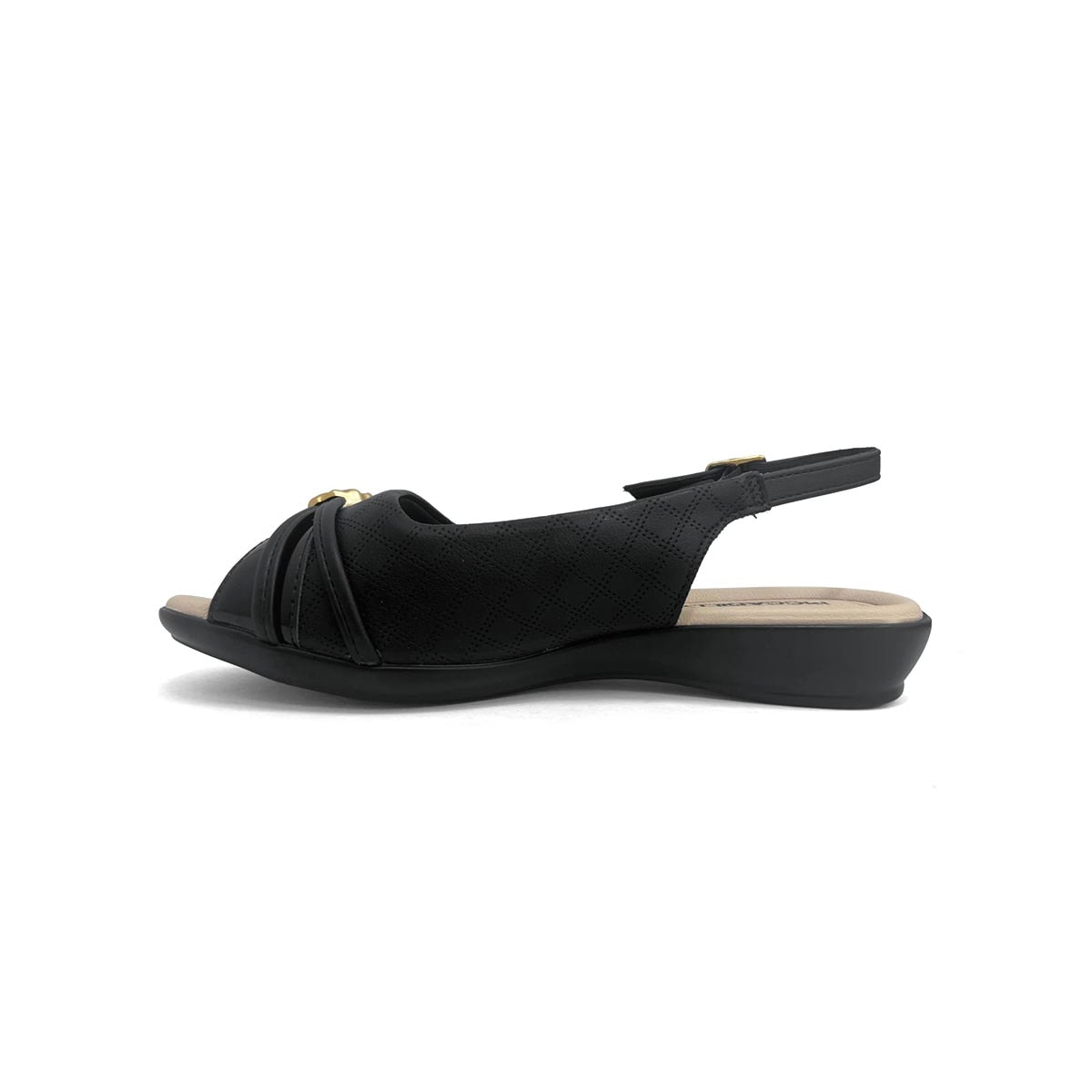 Sandália Piccadilly Conforto 500408 Preto Sandália Piccadilly Conforto 500408 Preto