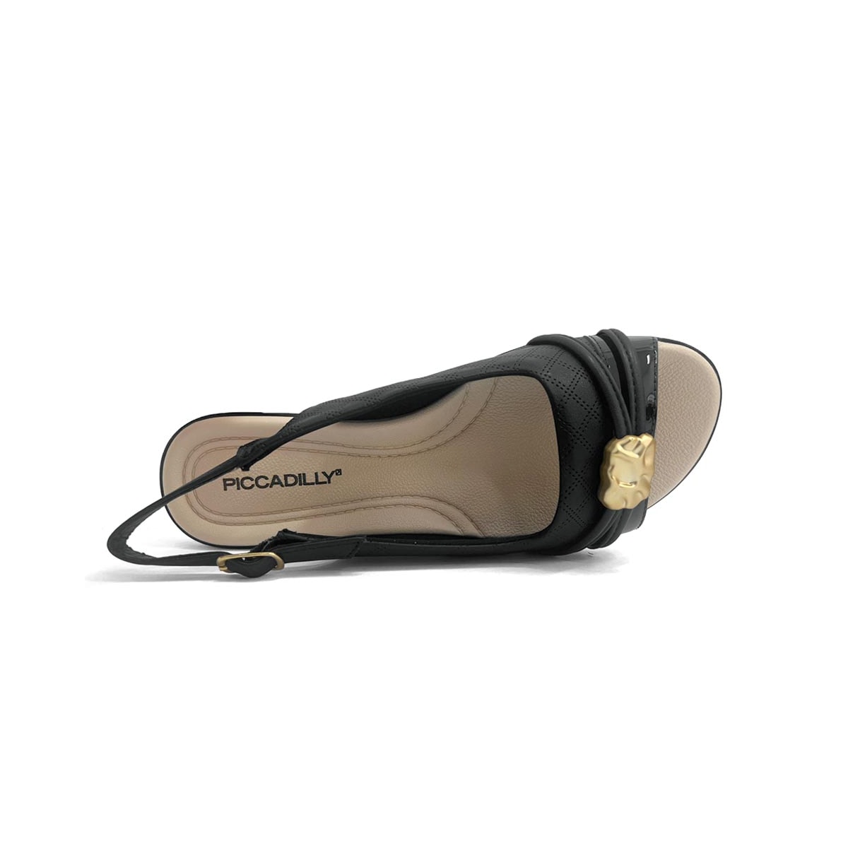 Sandália Piccadilly Conforto 500408 Preto Sandália Piccadilly Conforto 500408 Preto