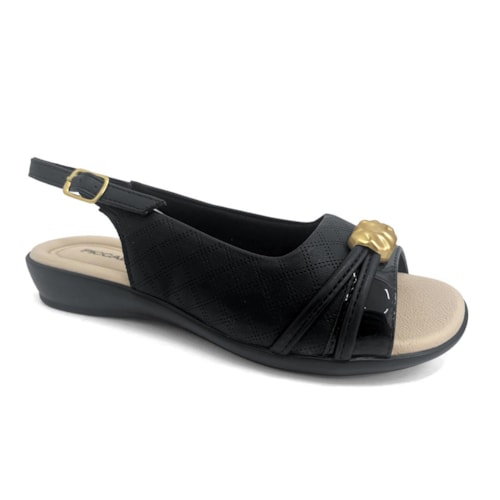 Sandália Piccadilly Conforto 500408 Preto