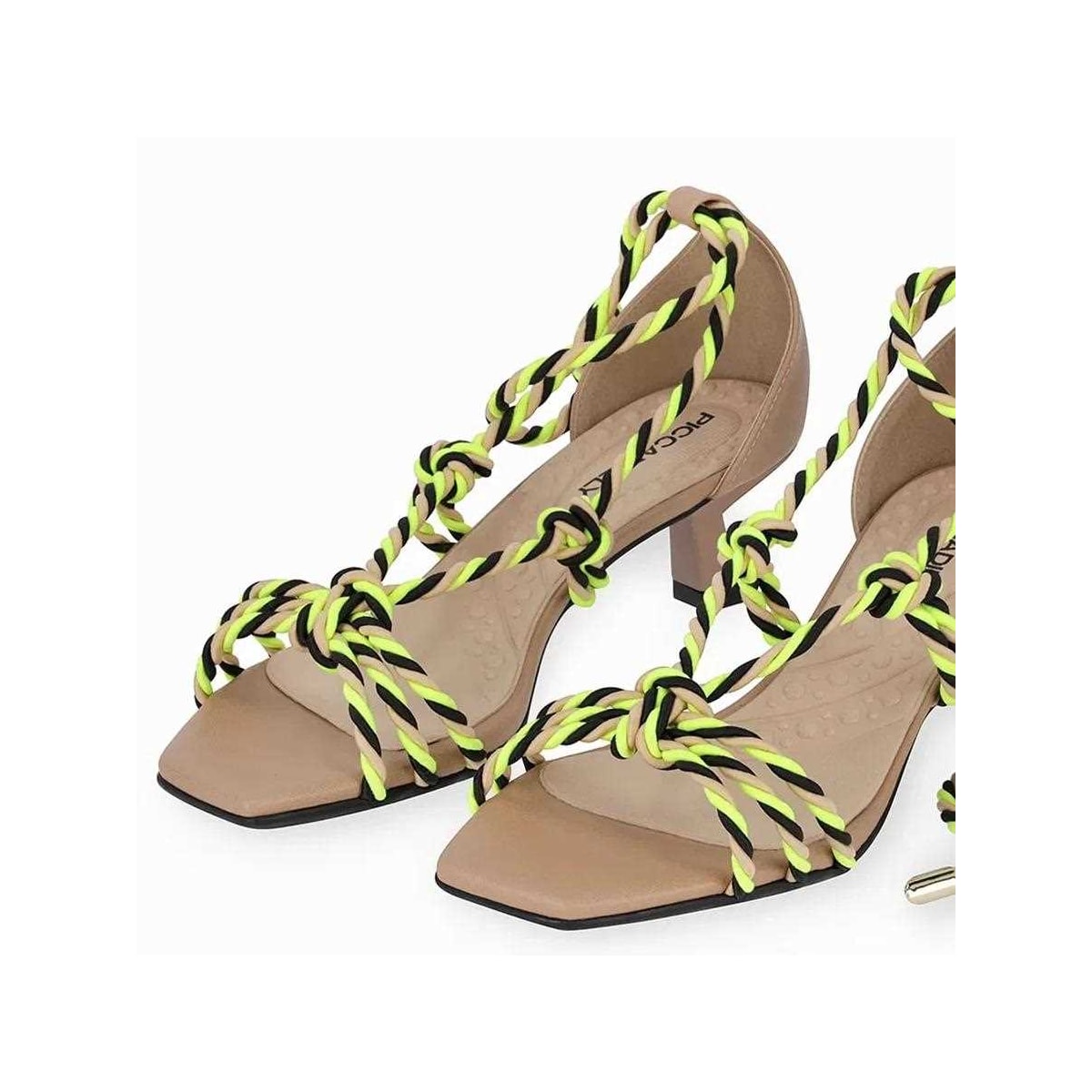 Sandália Piccadilly Conforto 588004 Nude Claro