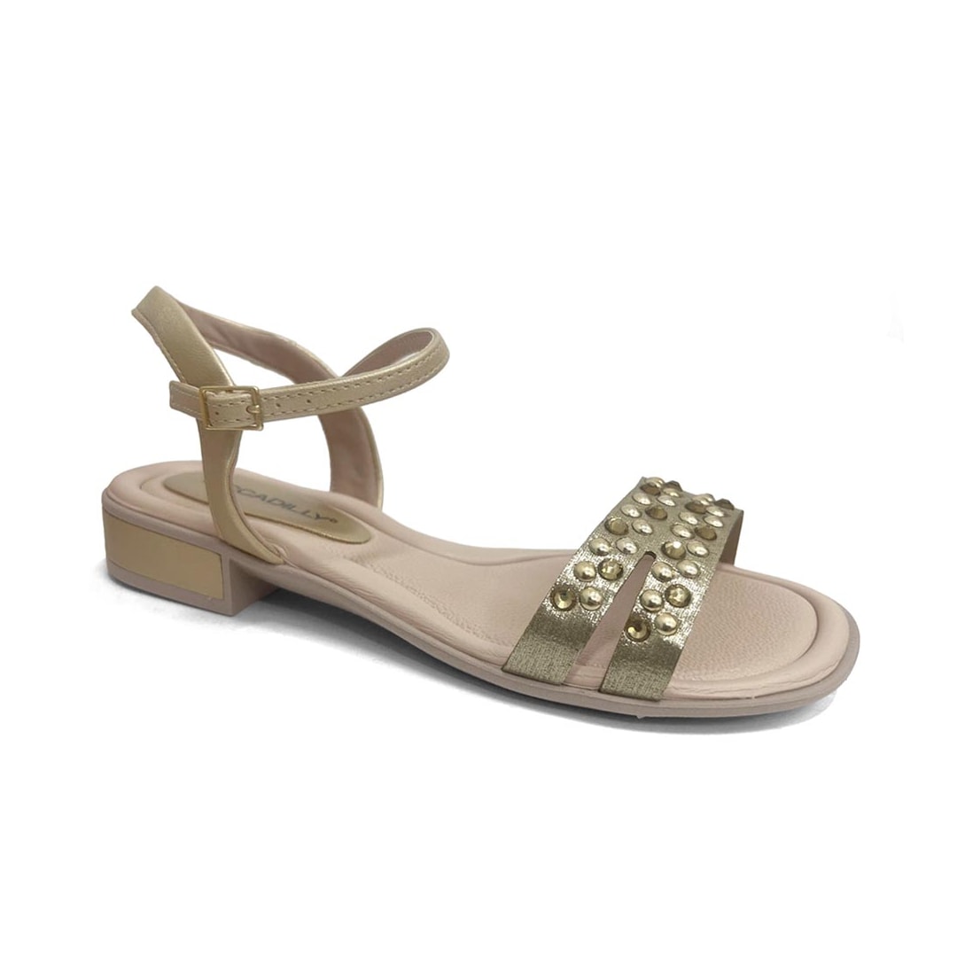 Sandália Piccadilly Conforto 590078 Ouro