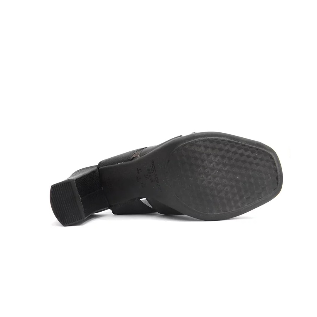 Sandália Piccadilly Conforto 619005 Preto Sandália Piccadilly Conforto 619005 Preto
