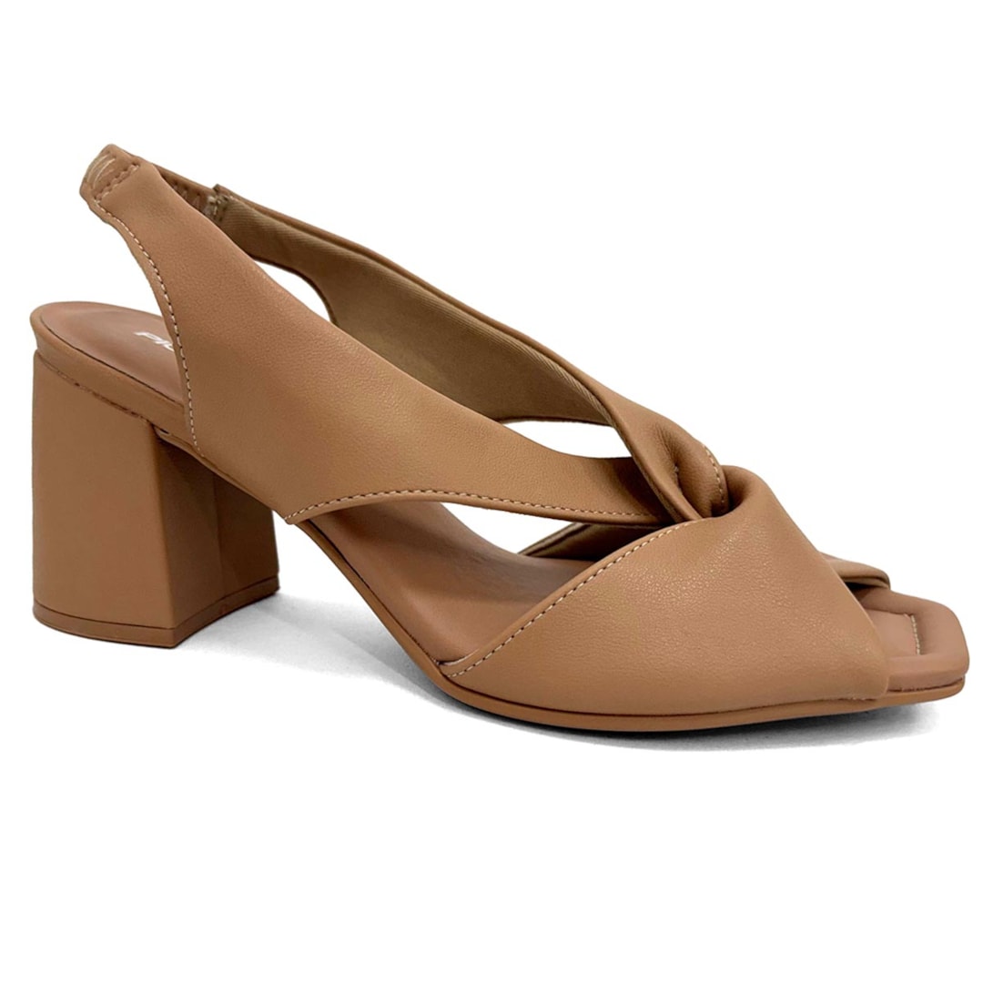 Sandália Piccadilly Conforto 626010 Amendoa