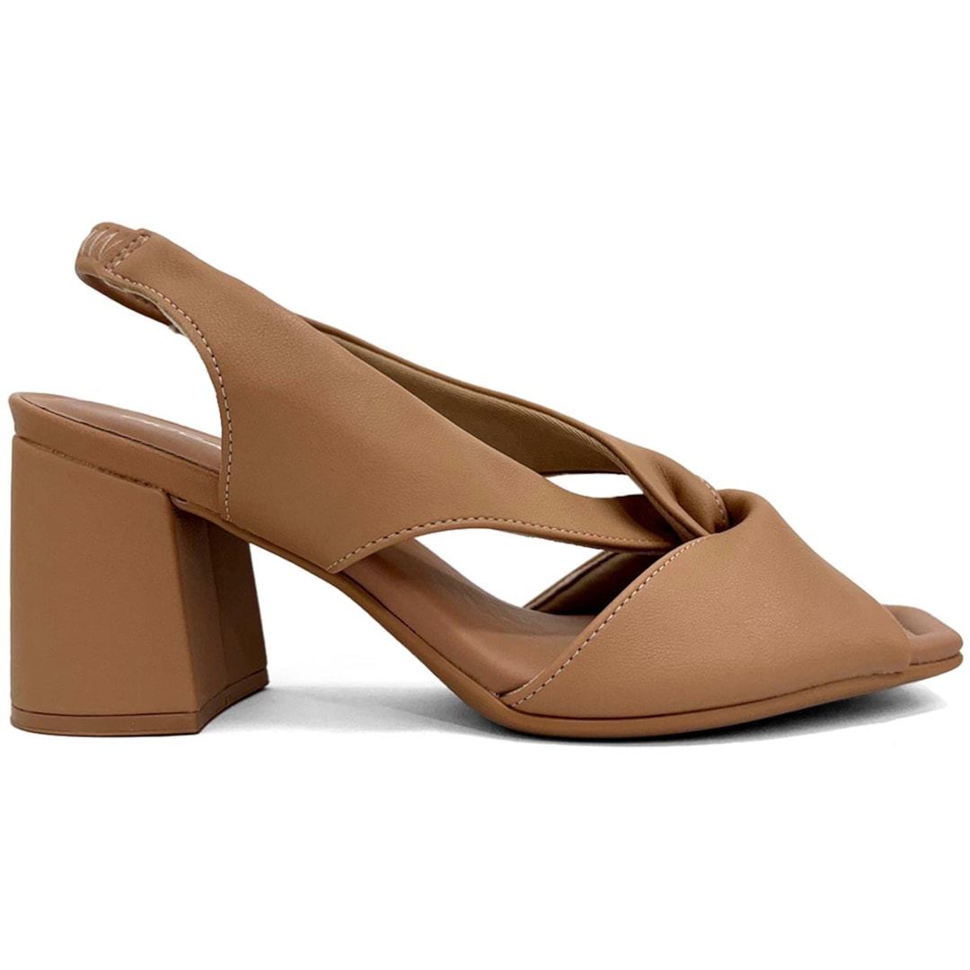 Sandália Piccadilly Conforto 626010 Amendoa