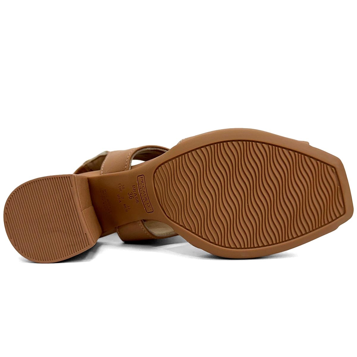 Sandália Piccadilly Conforto 626010 Amendoa Sandália Piccadilly Conforto 626010 Amendoa