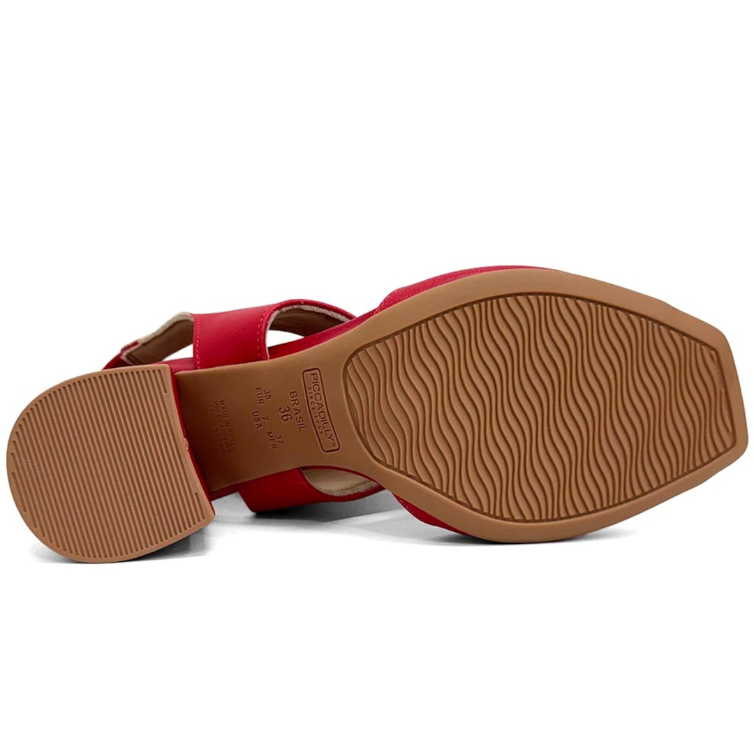 Sandália Piccadilly Conforto 626010 Hibisco