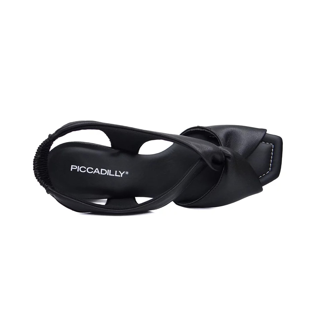 Sandália Piccadilly Conforto 626010 Preto Fosco Sandália Piccadilly Conforto 626010 Preto Fosco