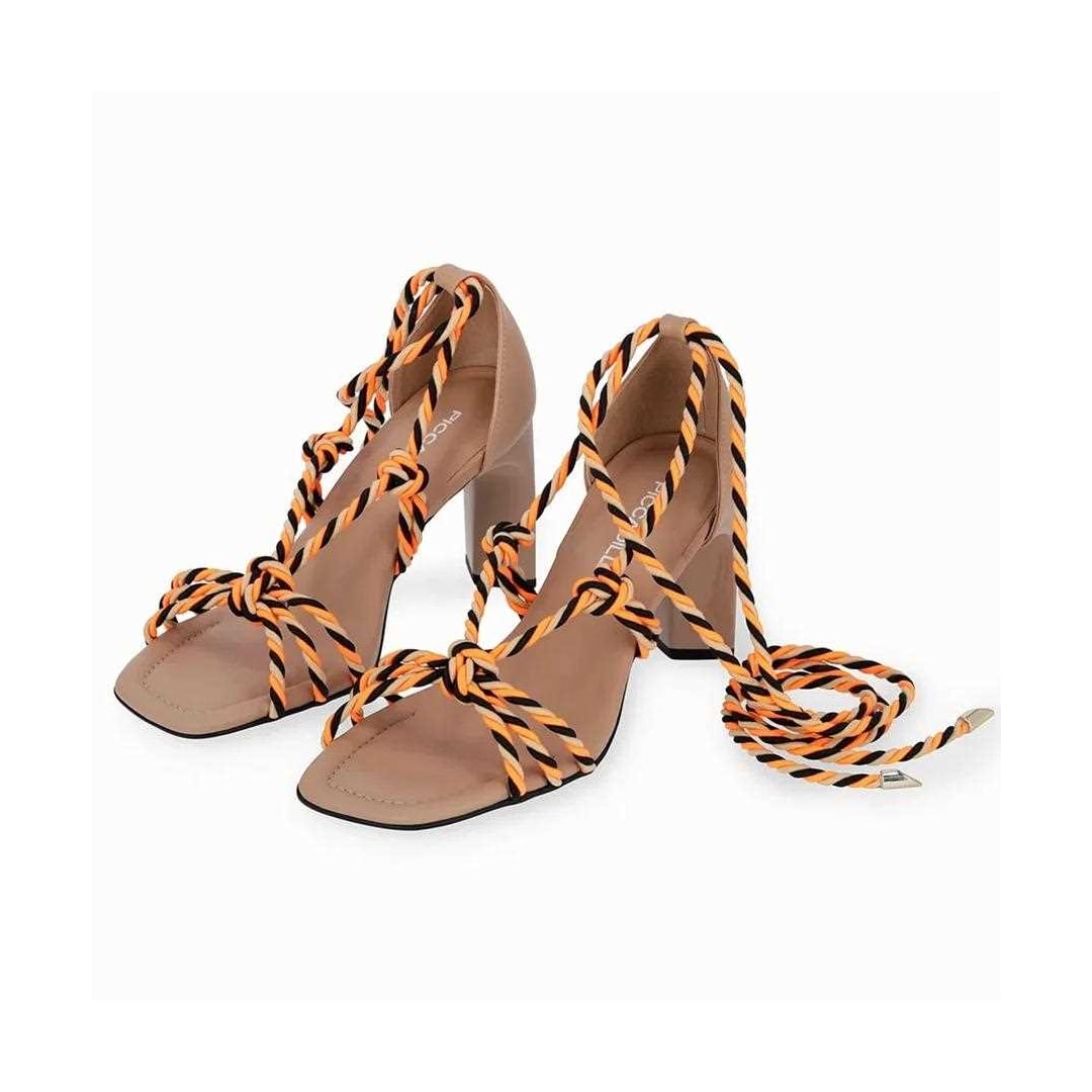 Sandália Piccadilly Conforto 655008 Nude Claro