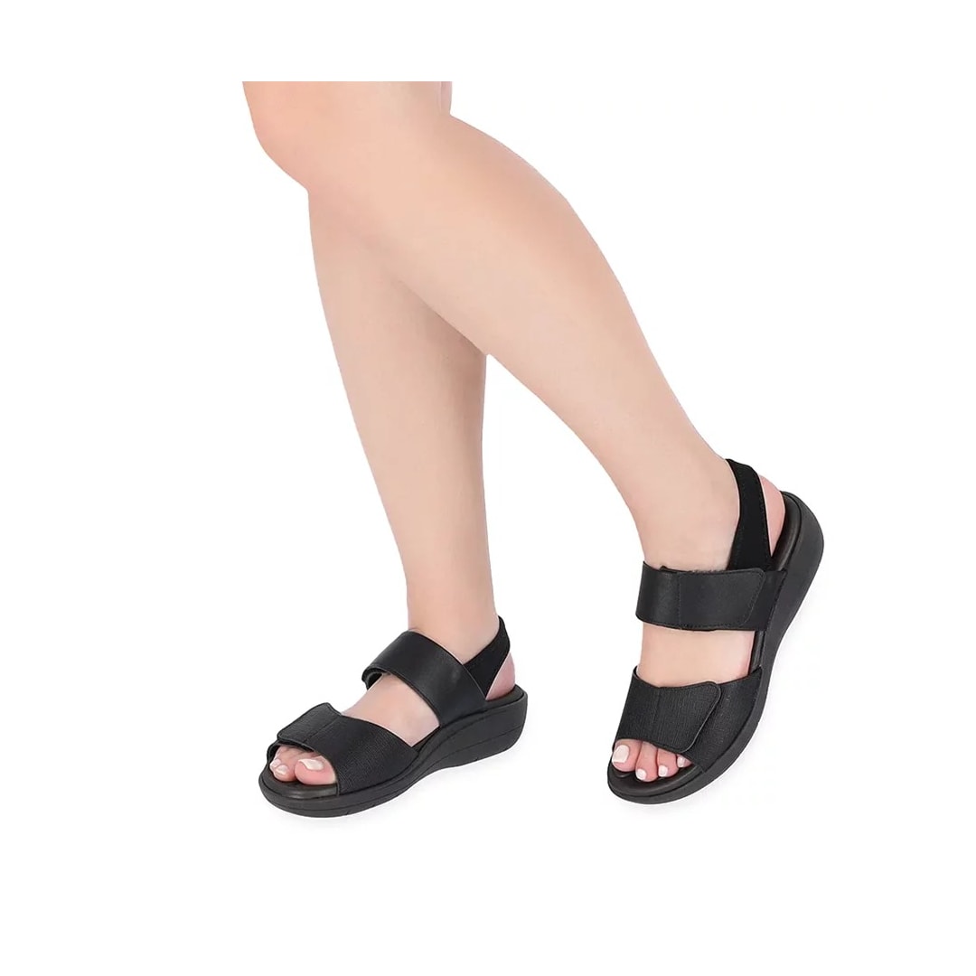 Sandália Piccadilly Conforto Fascite 239005 Preto Sandália Piccadilly Conforto Fascite 239005 Preto