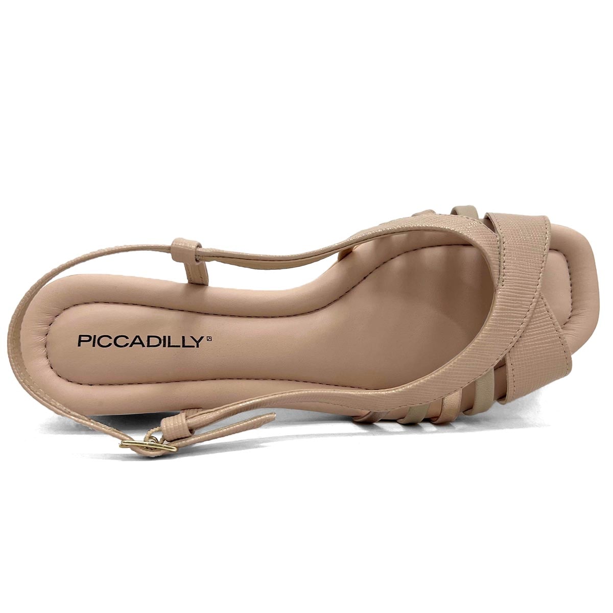 Sandália Piccadilly Conforto Salto Bloco 475013 Rose Sandália Piccadilly Conforto Salto Bloco 475013 Rose