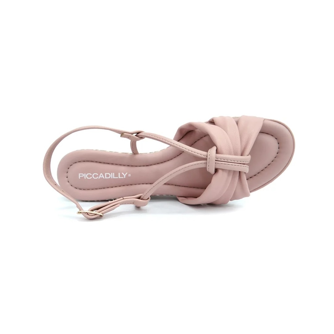 Sandália Piccadilly Feminino Conforto 408180 Rose