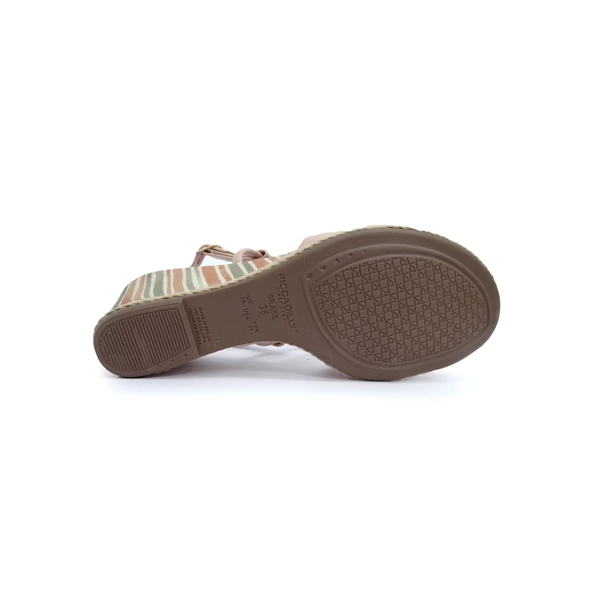 Sandália Piccadilly Feminino Conforto 408180 Rose Sandália Piccadilly Feminino Conforto 408180 Rose