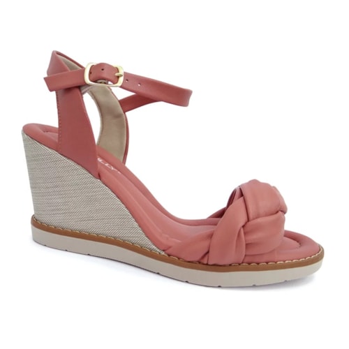 Sandalia Piccadilly Feminino Conforto 428035 Rosa