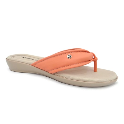 Sandalia Piccadilly Feminino Conforto 500284 Laranja