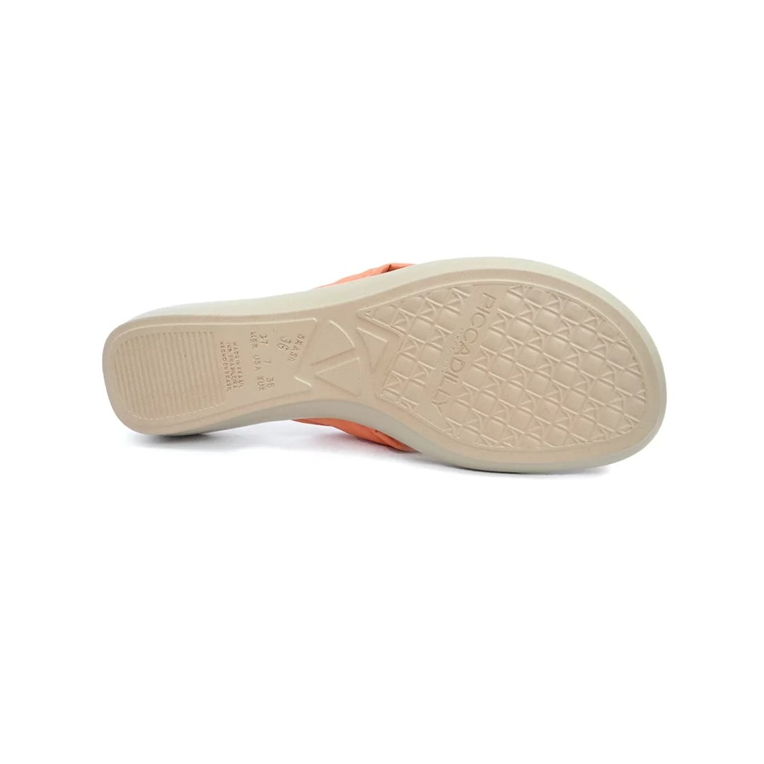 Sandália Piccadilly Feminino Conforto 500284 Laranja