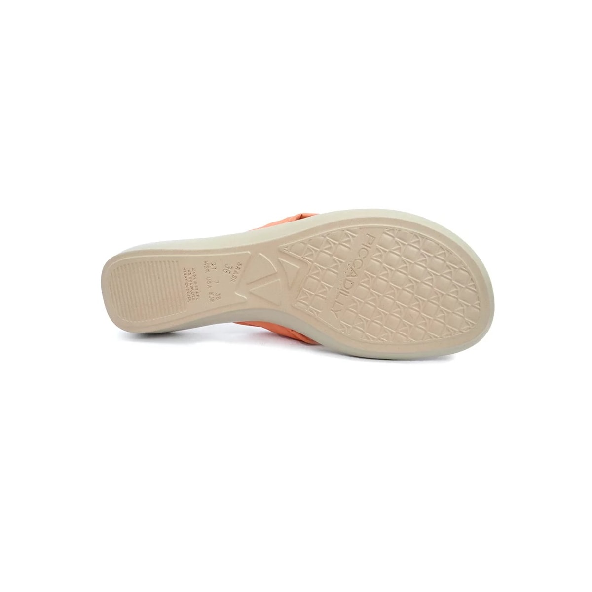 Sandália Piccadilly Feminino Conforto 500284 Laranja