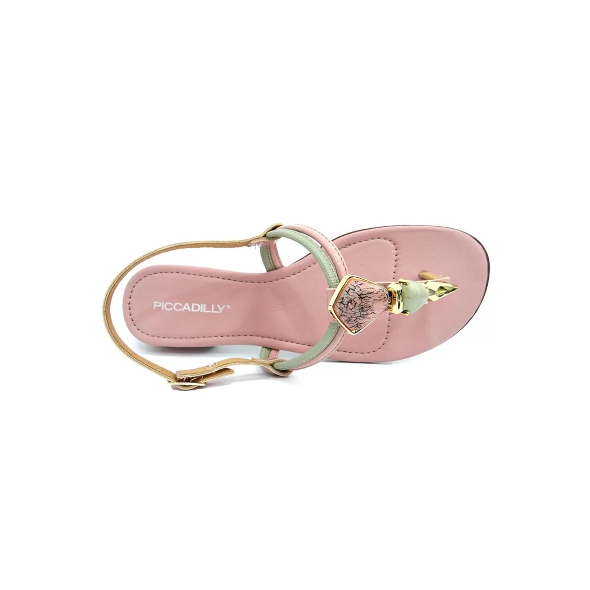 Sandália Piccadilly Feminino Conforto 558028 Menta Sandália Piccadilly Feminino Conforto 558028 Menta