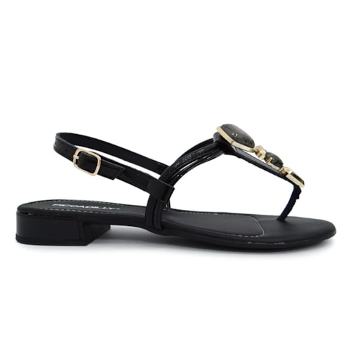 Sandalia Piccadilly Feminino Conforto 558028 Preto