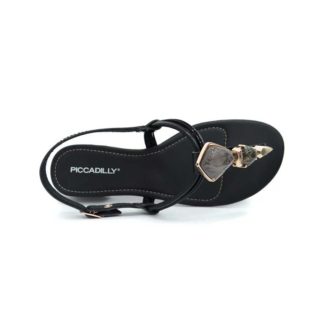 Sandália Piccadilly Feminino Conforto 558028 Preto