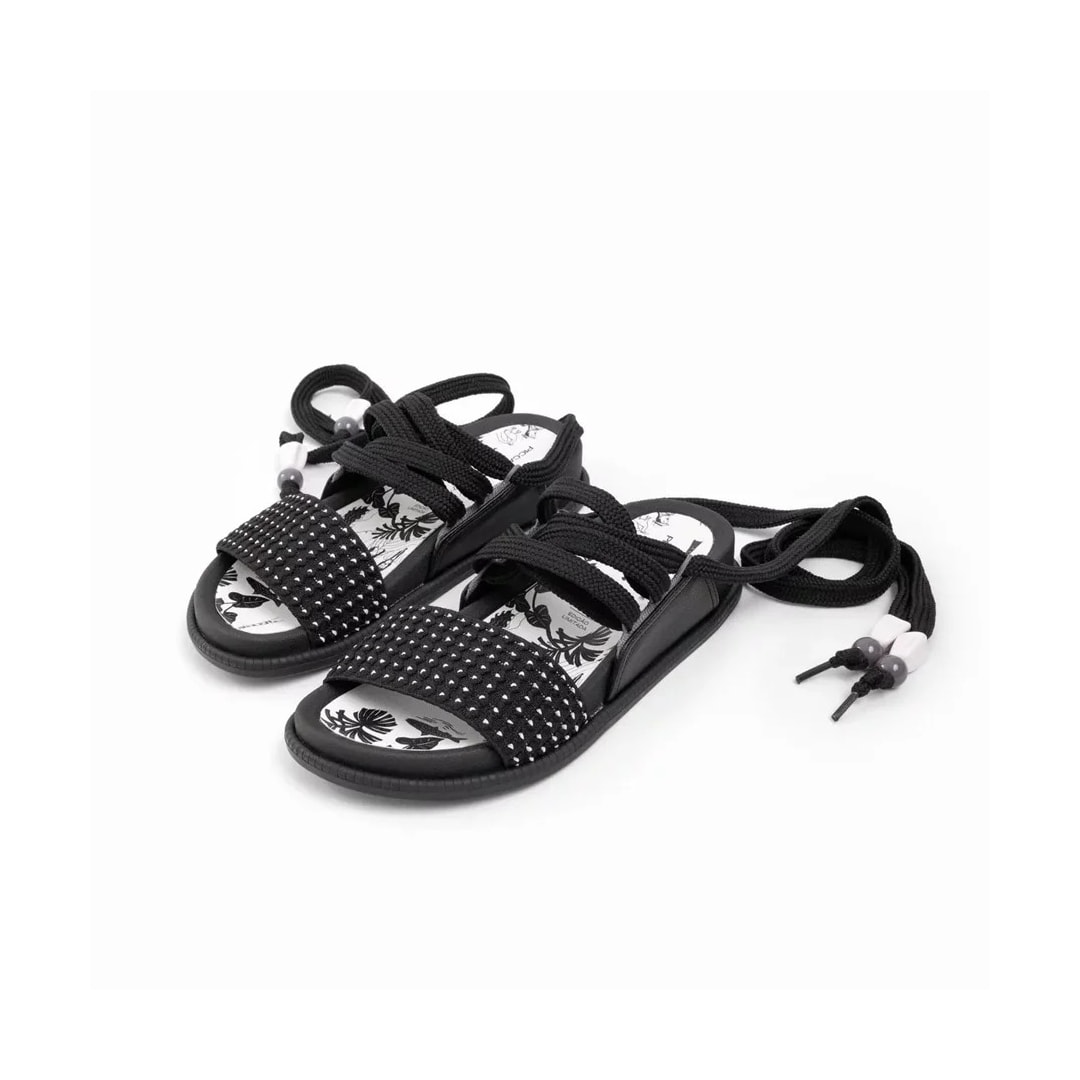 Sandália Piccadilly Flatform Papete 478001 Preto Sandália Piccadilly Flatform Papete 478001 Preto