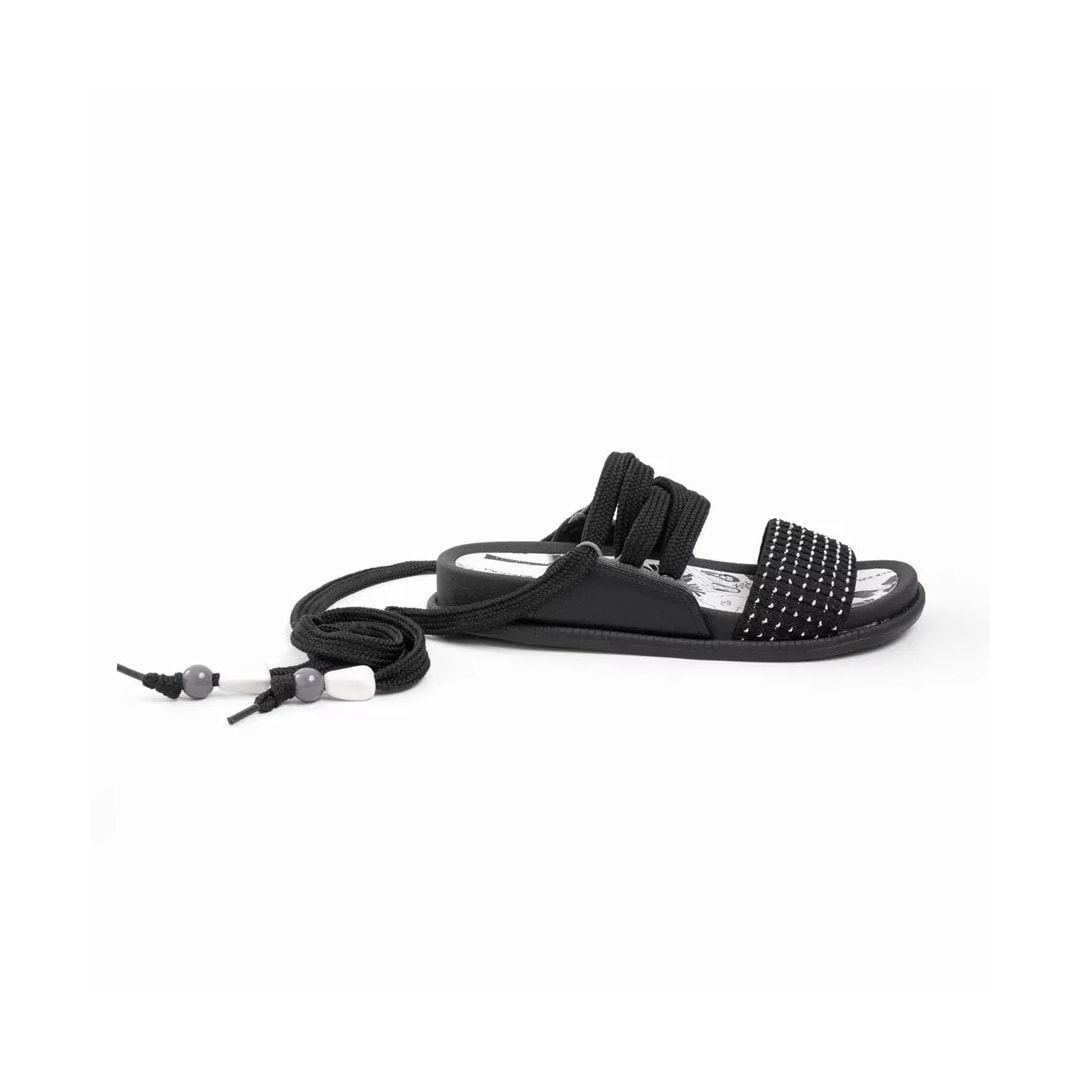 Sandália Piccadilly Flatform Papete 478001 Preto