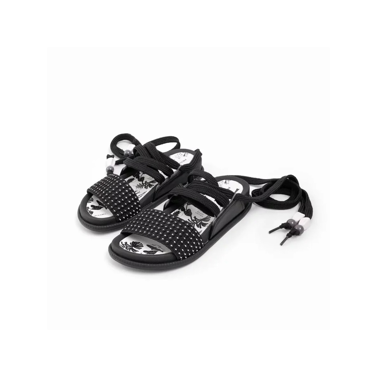 Sandália Piccadilly Flatform Papete 478001 Preto Sandália Piccadilly Flatform Papete 478001 Preto