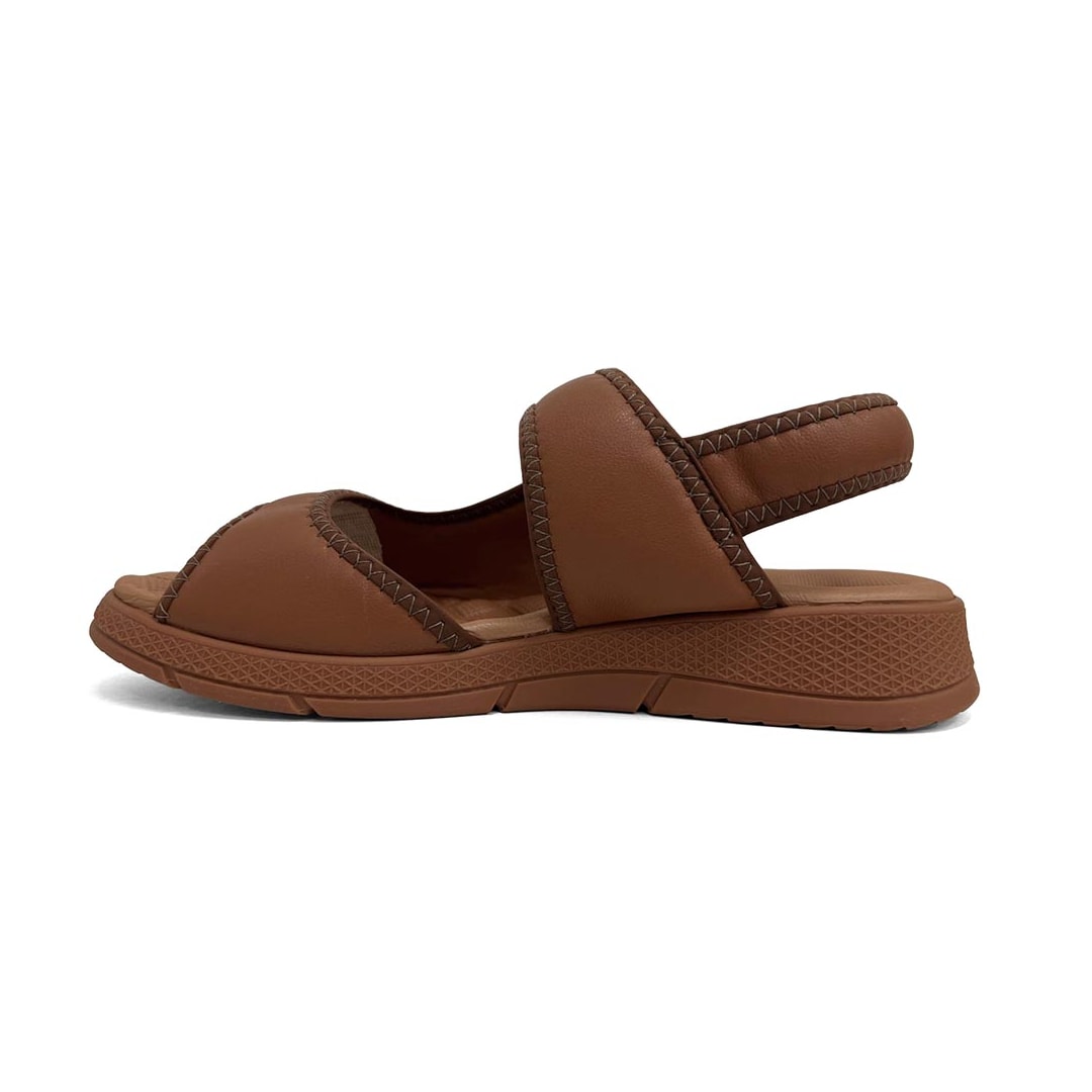 Sandália Piccadilly Papete Conforto 571019 Ocre