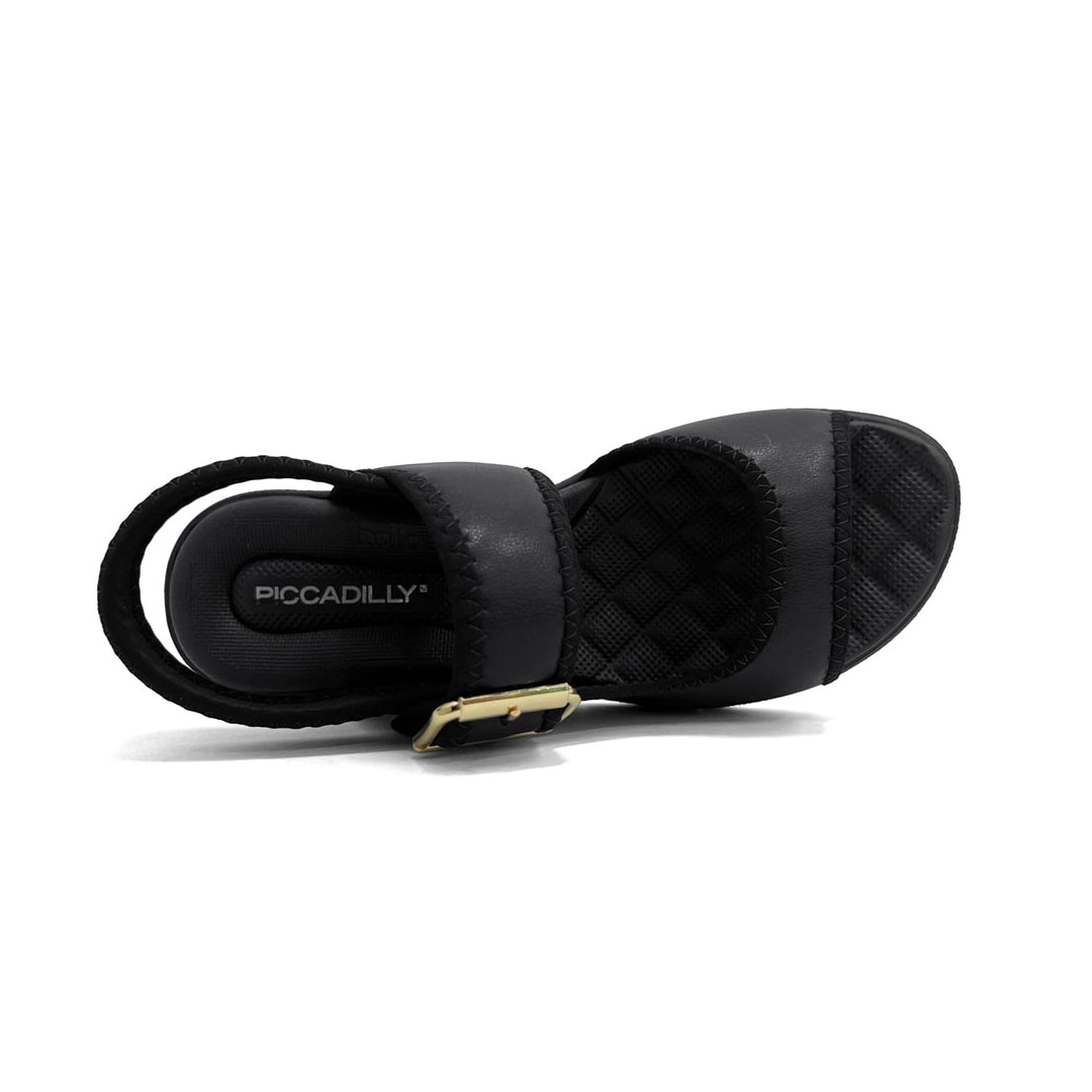 Sandália Piccadilly Papete Conforto 571019 Preto Sandália Piccadilly Papete Conforto 571019 Preto