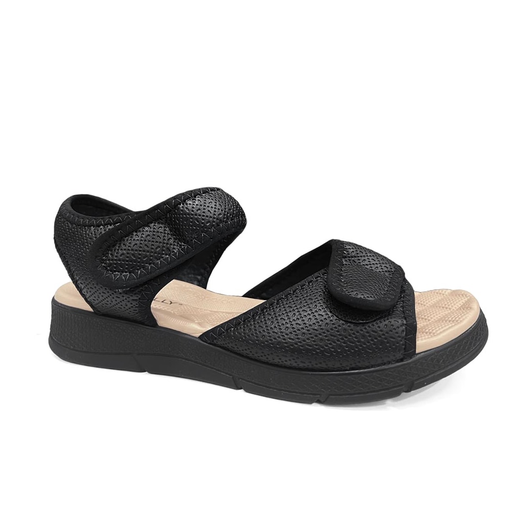 Sandália Piccadilly Papete Joanete 571003  Preto/Off White
