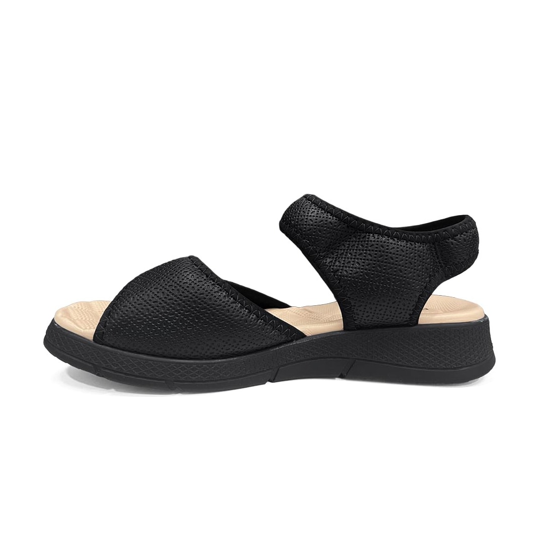 Sandália Piccadilly Papete Joanete 571003  Preto/Off White