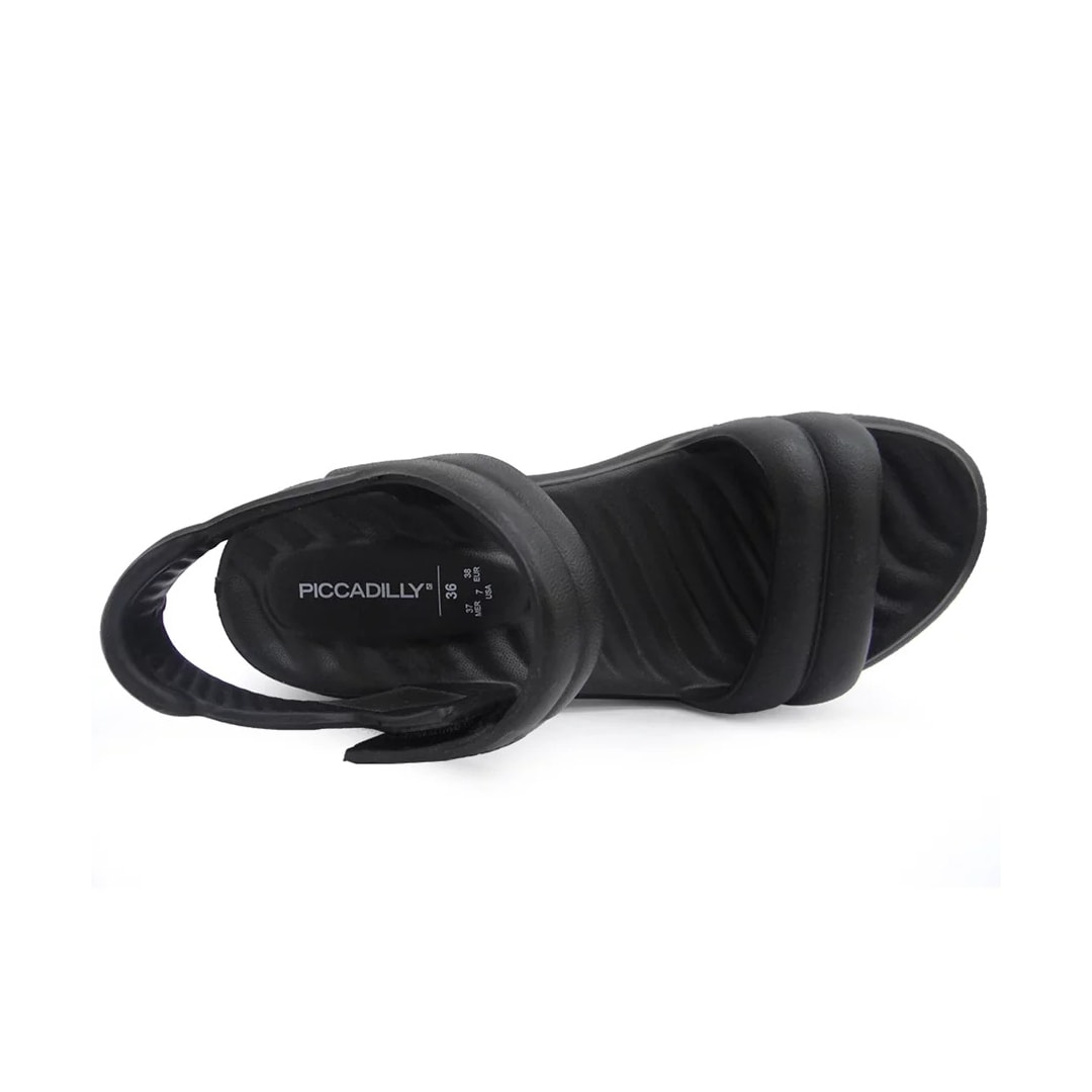 Sandália Piccadilly Papete Marshmallow C226001 Preto