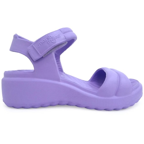 Detalhe - Sandália Piccadilly Papete Marshmallow C226001 Very Peri