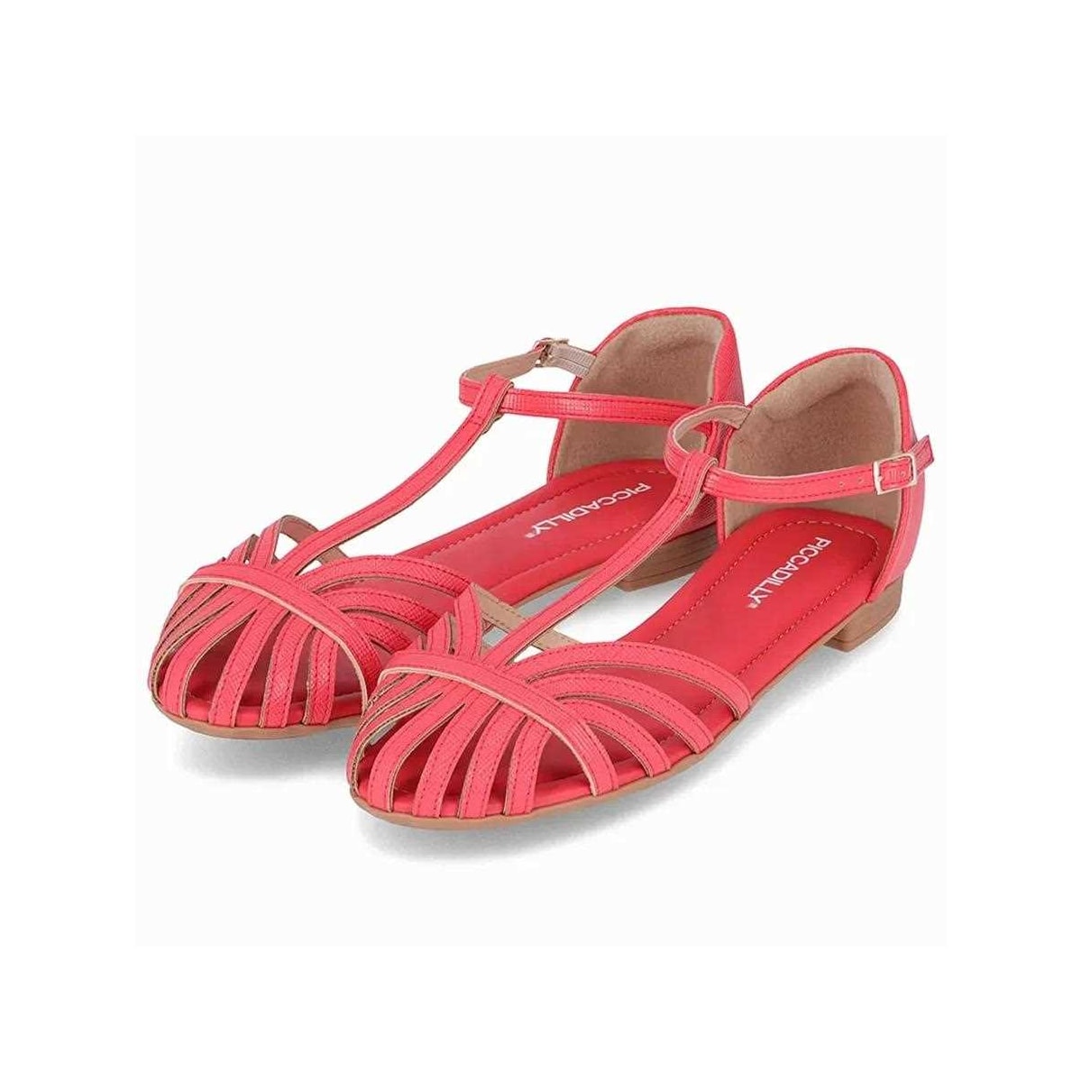 Sandália Piccadilly Rasteira 104025 Cereja Sandália Piccadilly Rasteira 104025 Cereja