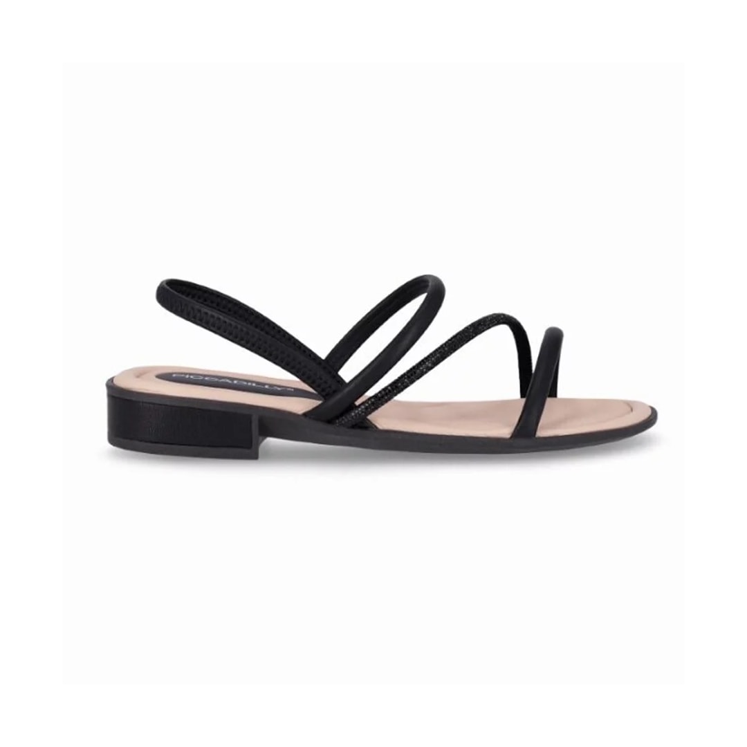 Sandália Piccadilly Rasteira 590031 Preto