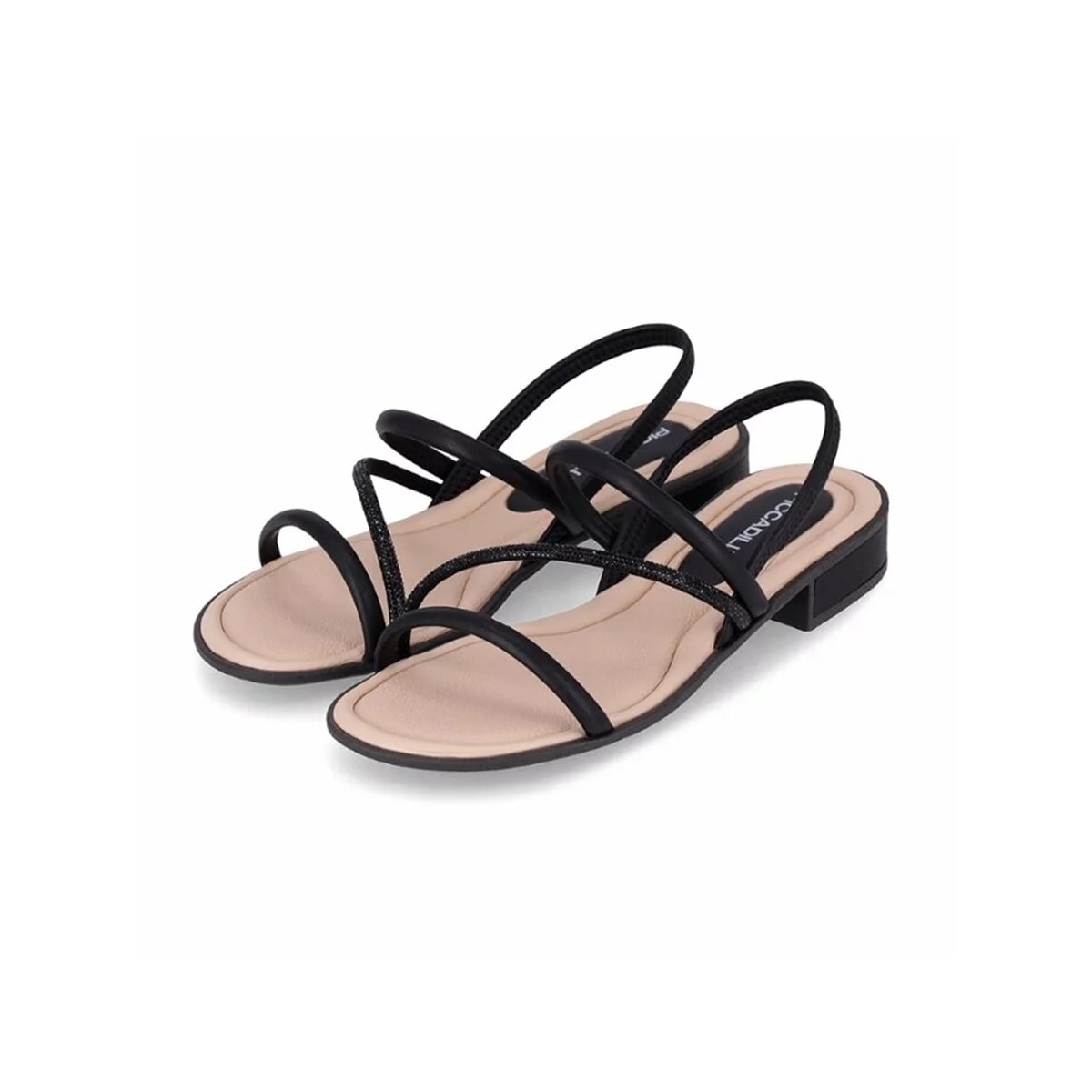 Sandália Piccadilly Rasteira 590031 Preto Sandália Piccadilly Rasteira 590031 Preto