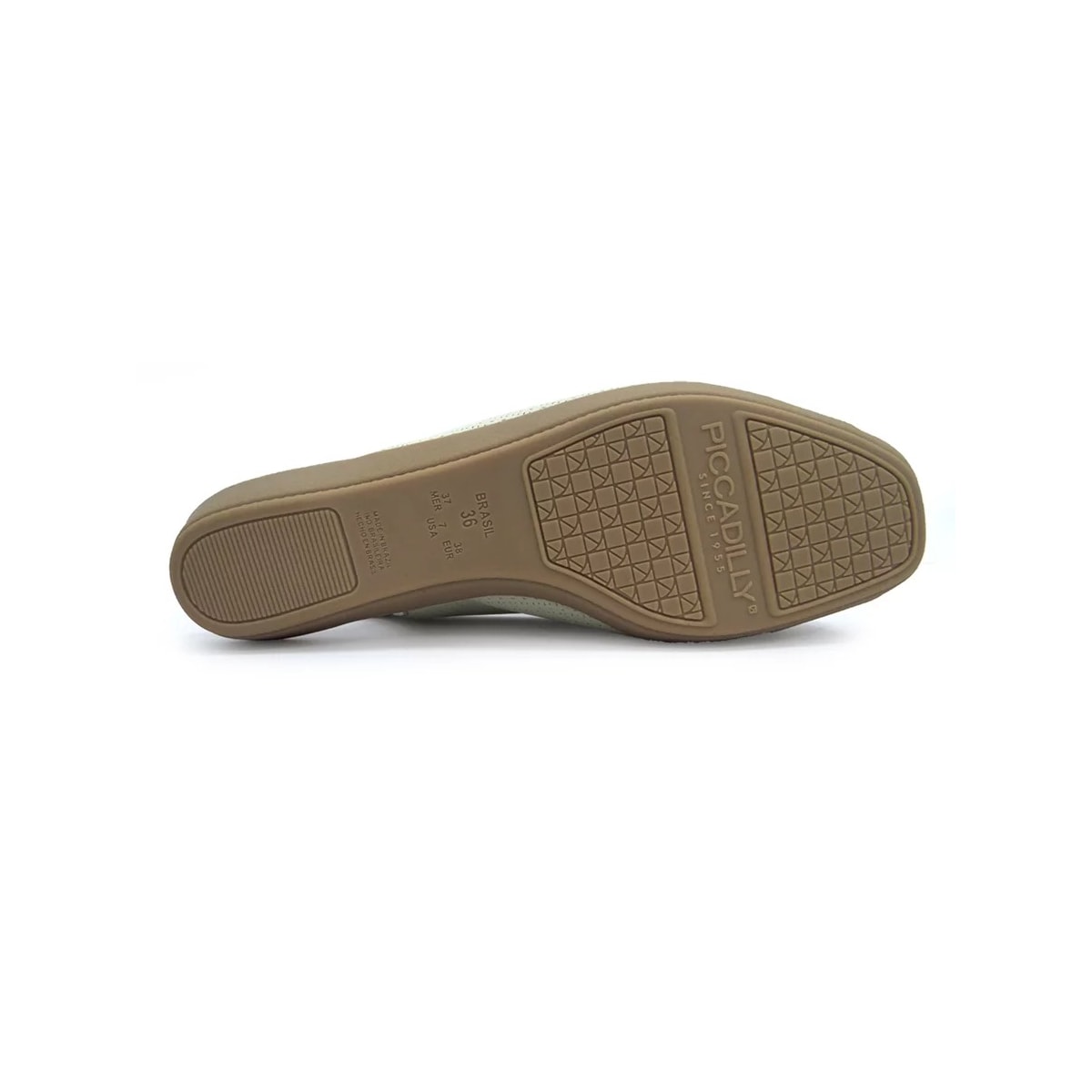 Sandália Piccadilly Rasteira Conforto 10307 Off White/Nude Sandália Piccadilly Rasteira Conforto 10307 Off White/Nude