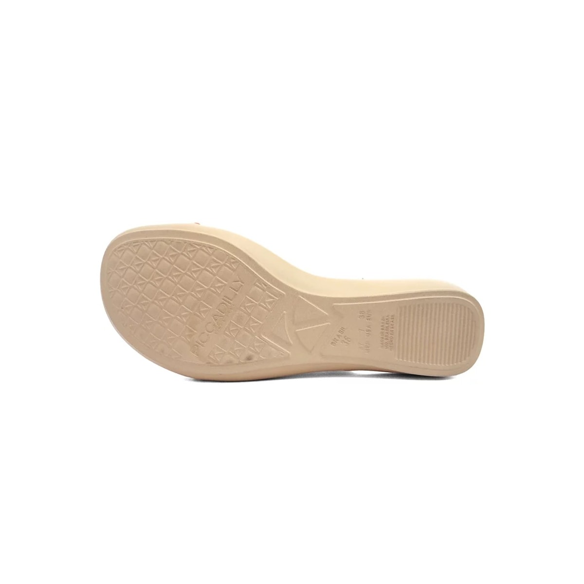 Sandália Piccadilly Rasteira Conforto 500349 Off White Sandália Piccadilly Rasteira Conforto 500349 Off White