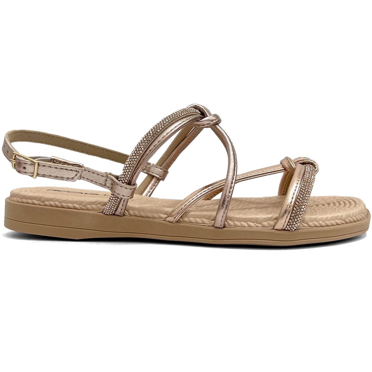 Sandália Piccadilly Rasteira Conforto 513011 Rose Sandália Piccadilly Rasteira Conforto 513011 Rose