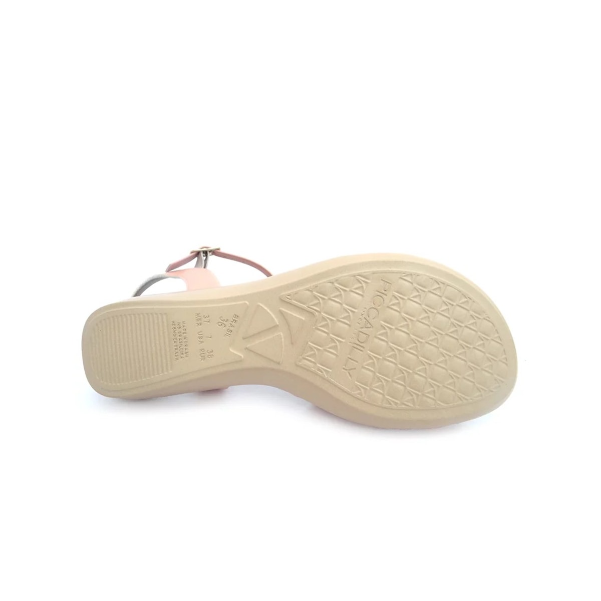 Sandália Piccadilly Rasteira Wide Fit 500331 Pessego Sandália Piccadilly Rasteira Wide Fit 500331 Pessego