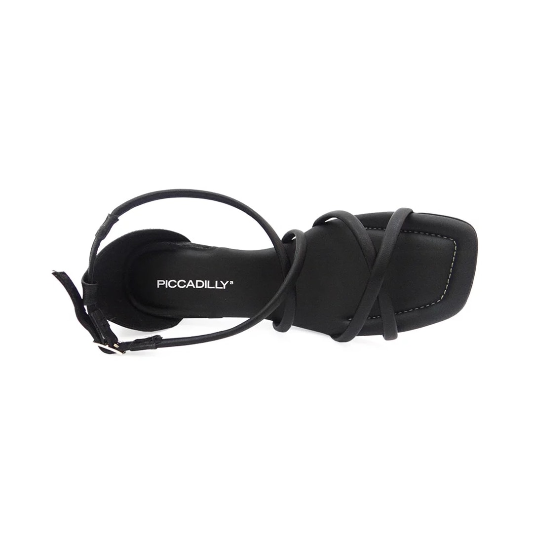 Sandália Piccadilly Salto Alto 655007 Preto