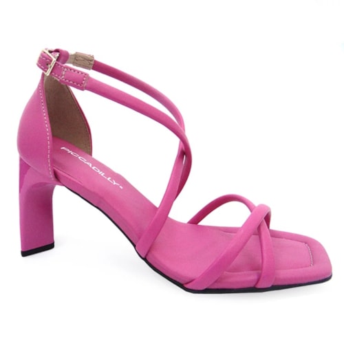 Sandalia Piccadilly Salto Alto 655007 Rosa