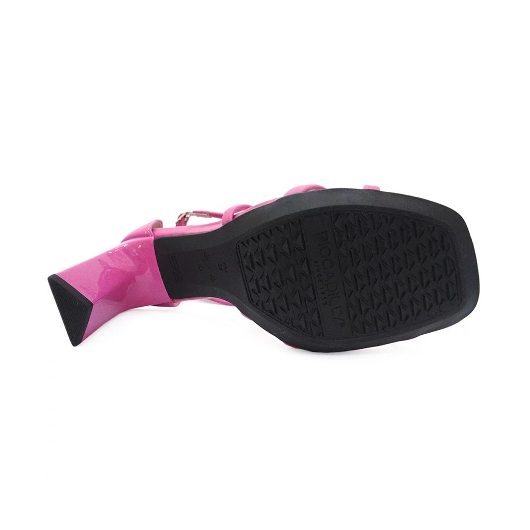 Sandália Piccadilly Salto Alto 655007 Rosa