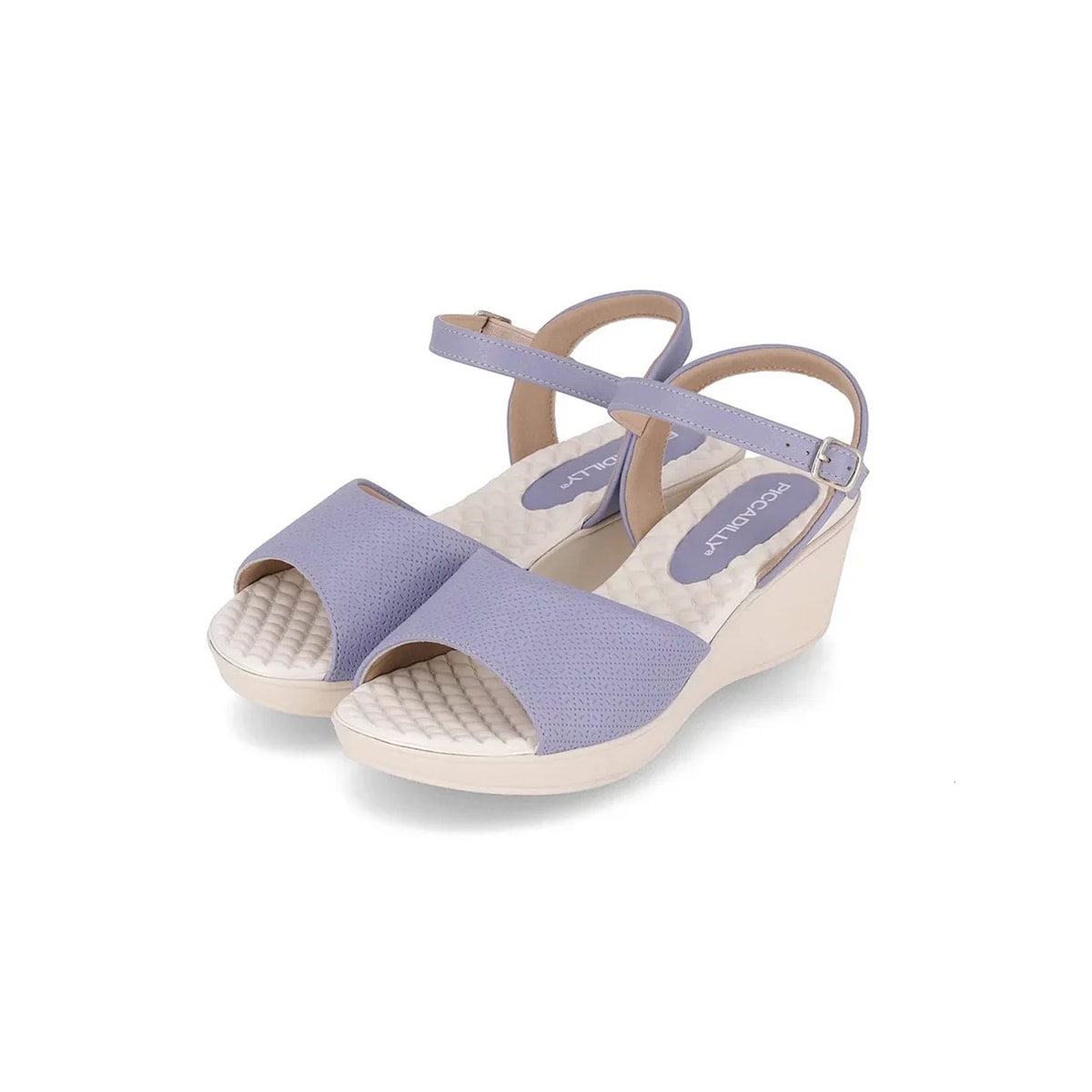 Sandália Piccadilly Salto Anabela 540371 Quartzo Azul Sandália Piccadilly Salto Anabela 540371 Quartzo Azul