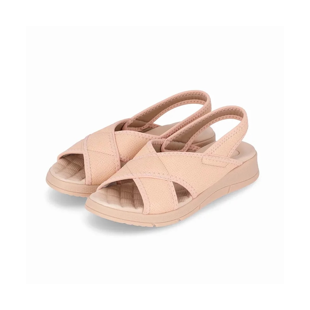 Sandália Piccadilly Salto Anabela 571005 Rose