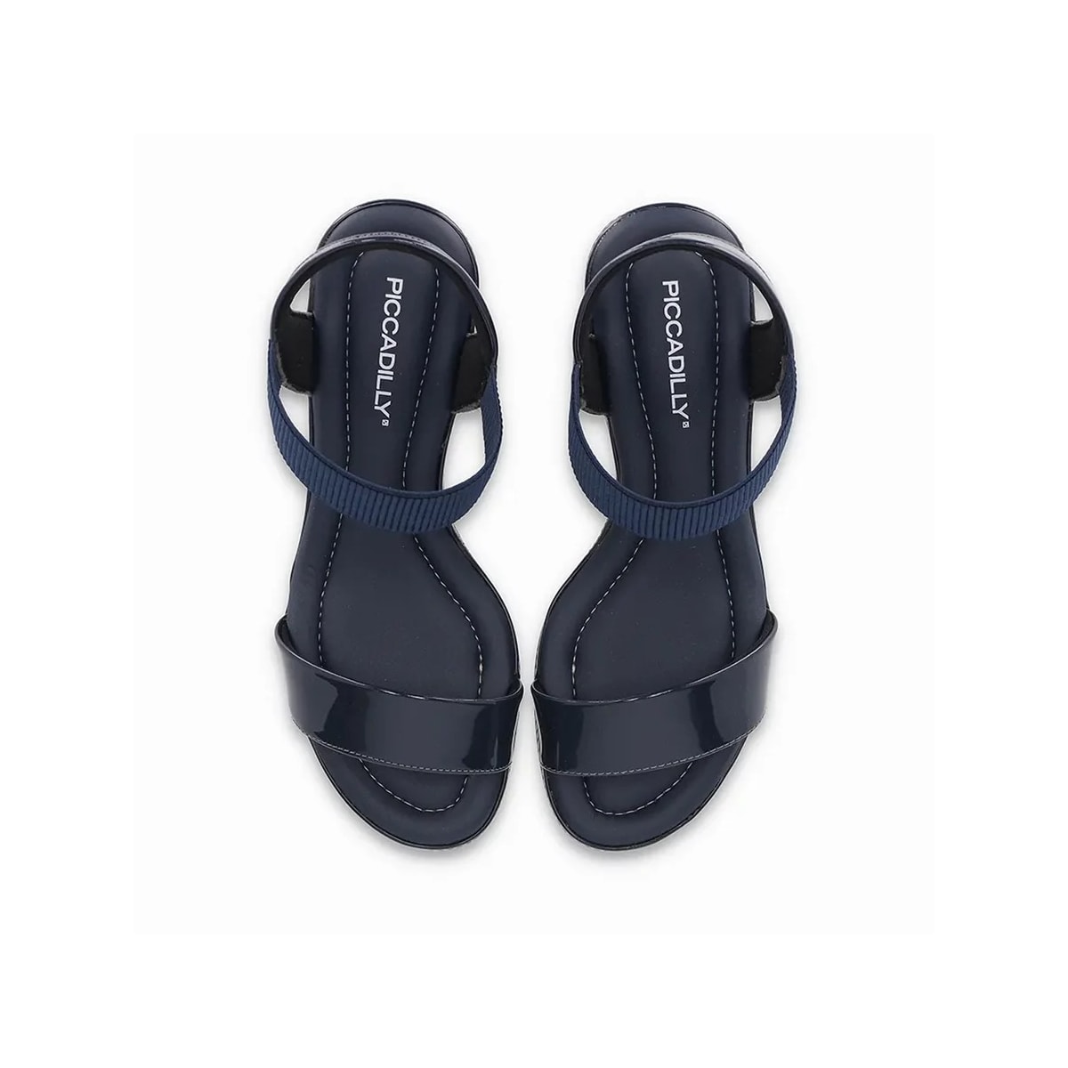 Sandália Piccadilly Salto Bloco 566053 Navy Sandália Piccadilly Salto Bloco 566053 Navy