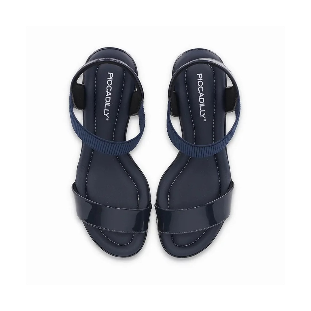 Sandália Piccadilly Salto Bloco 566053 Navy Sandália Piccadilly Salto Bloco 566053 Navy