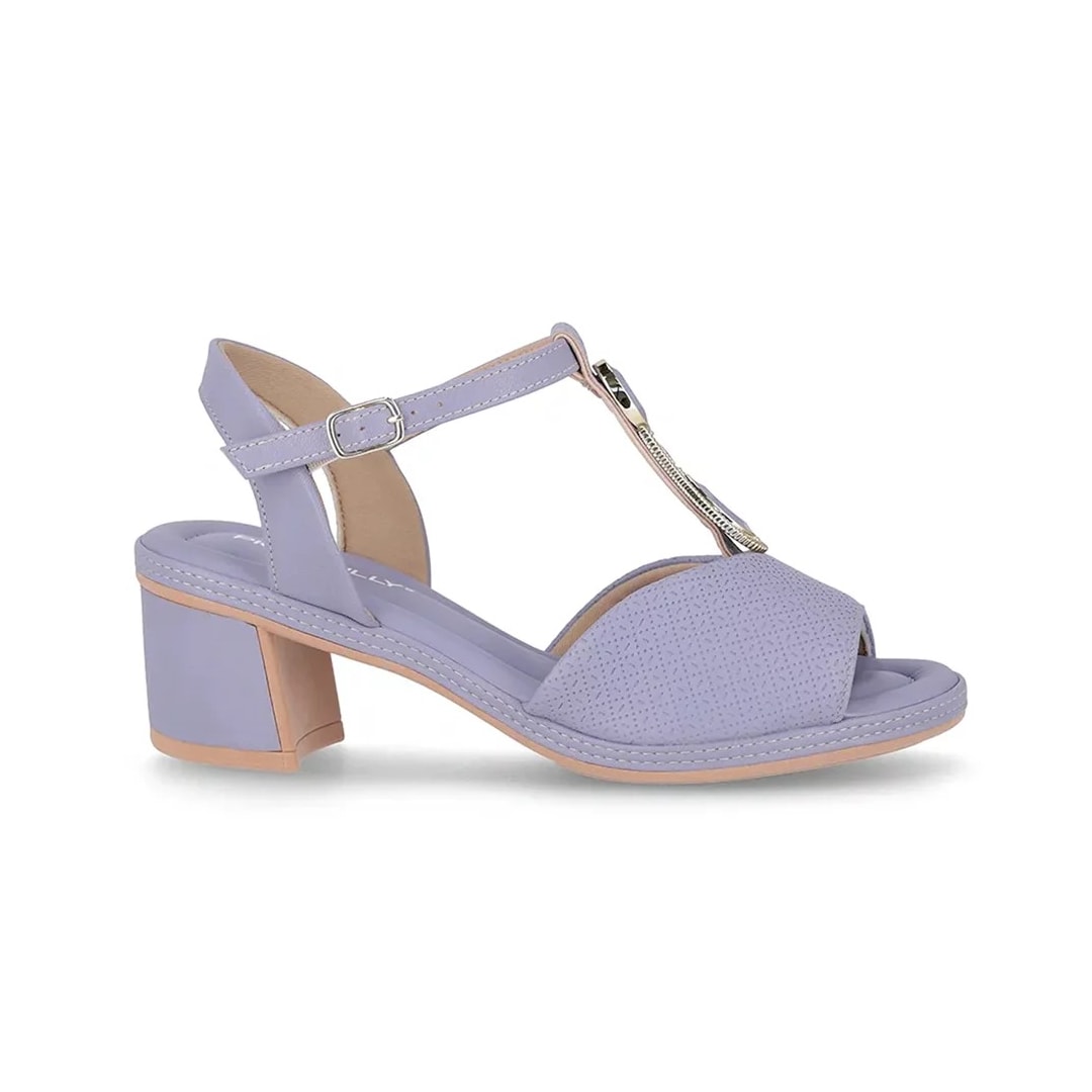 Sandália Piccadilly Salto Bloco 566055 Quartzo Azul Sandália Piccadilly Salto Bloco 566055 Quartzo Azul