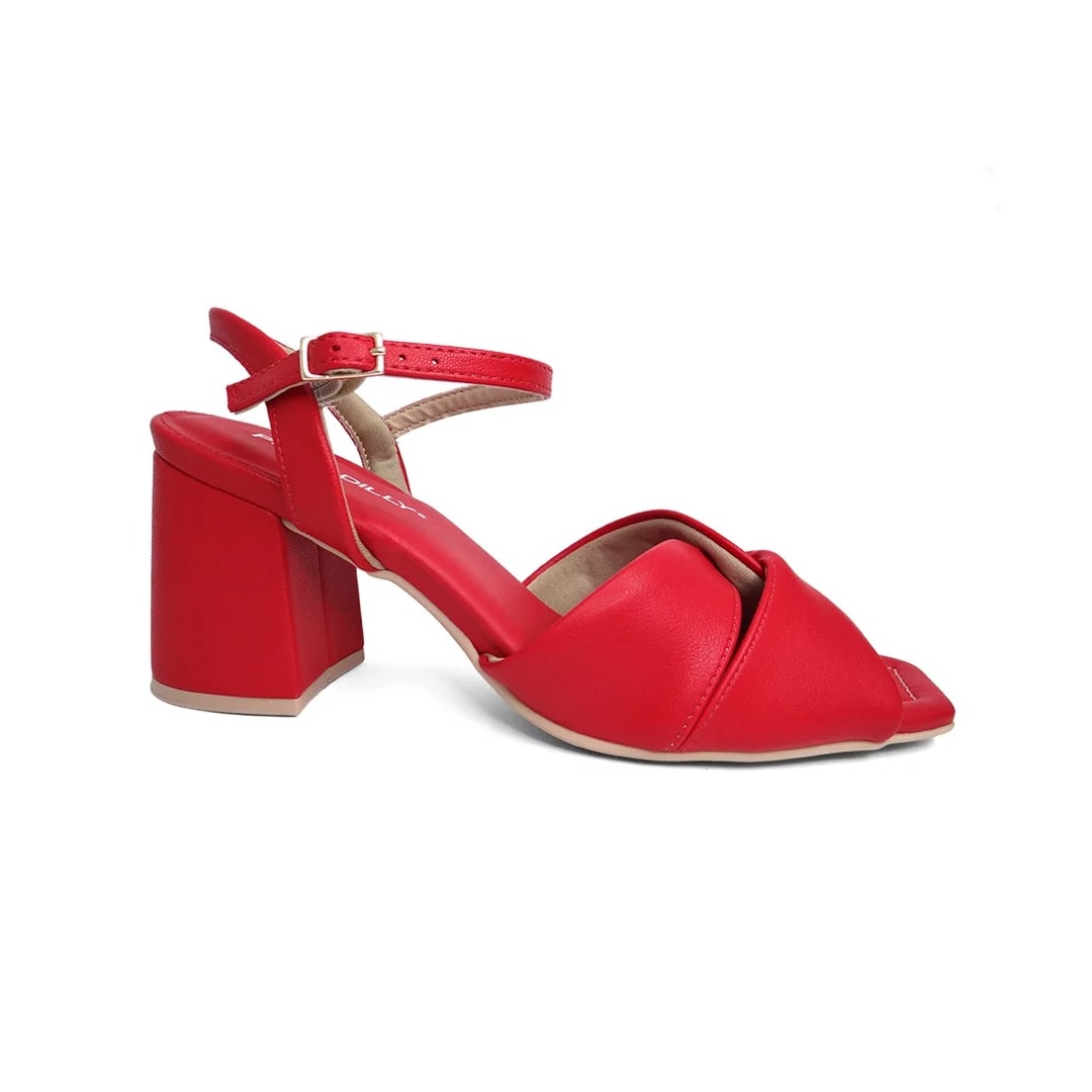 Sandália Piccadilly Salto Bloco 626032 Vermelho Sandália Piccadilly Salto Bloco 626032 Vermelho